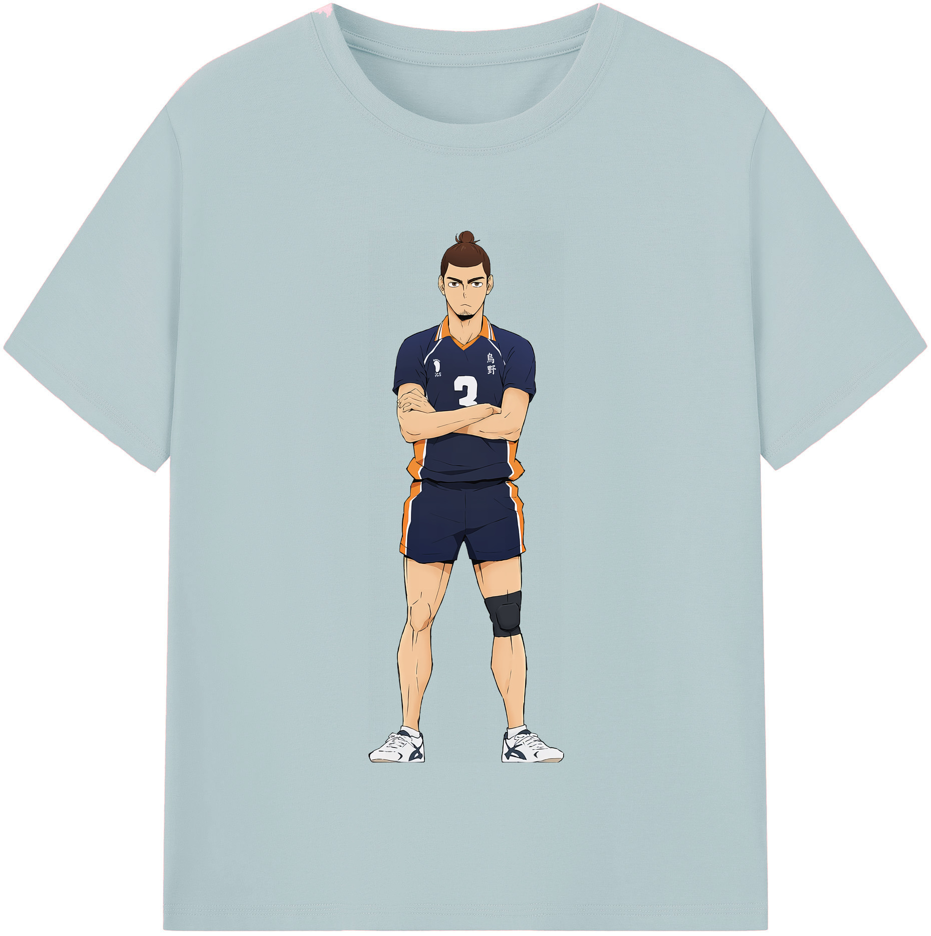 （画像用） ハイキュー!! Haikyu!! 綿100％半袖Tシャツ（フロントプリント）